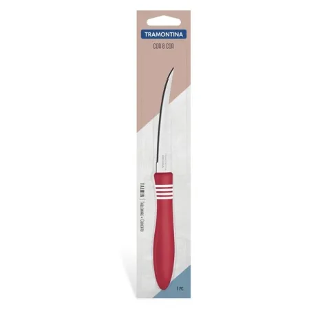 Нож для томатов Tramontina COR&COR 127 мм красная ручка (23462/175)