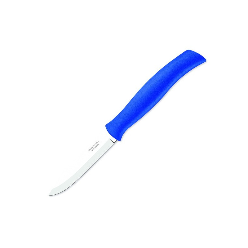 Нож овощной Tramontina Athus с синей ручкой 76 мм (23080/013)