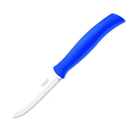 Ніж овочевий Tramontina Athus із синьою ручкою 76 мм (23080/013)