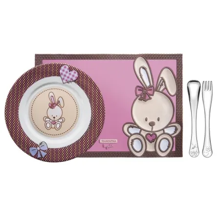 Набір дитячого посуду Tramontina Baby le Petit рожевий (64250/685)