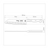 Нож поварский Tramontina Century, 177 мм (24020/107)