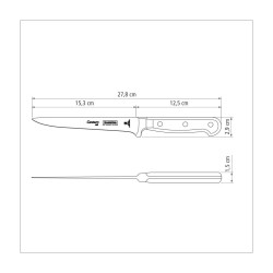 Филейный гибкий нож Tramontina Century в блистере, 152 мм (24023/106)