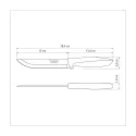 Нож для мяса Tramontina Plenus черный 152 мм в блистере (23423/106)