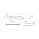 Нож для сыра Tramontina Plenus в блистере, 152 мм (23429/106)