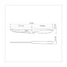 Нож универсальный Tramontina Plenus, 127 мм (23431/105)
