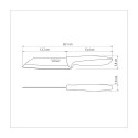 Нож сантоку Tramontina Plenus серый в блистере 127 мм (23442/165)