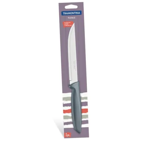 Нож для мяса Tramontina Plenus 152 мм серый в блистере (23423/166)