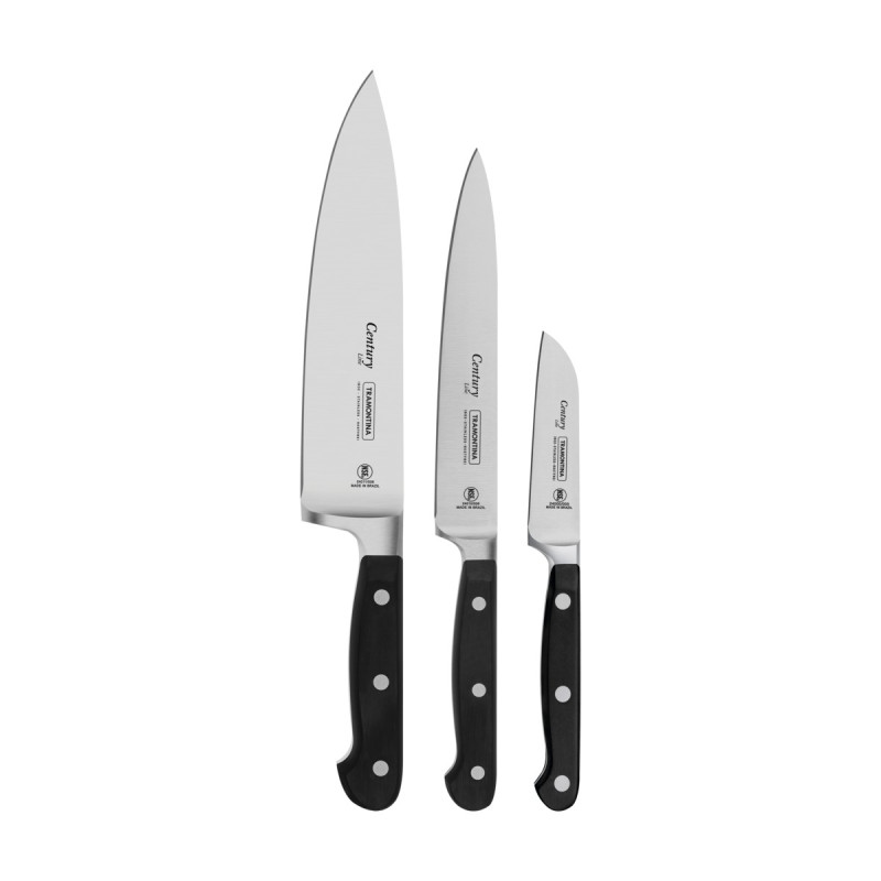 Набор ножей Tramontina Cеntury, 3 шт. (24099/037)