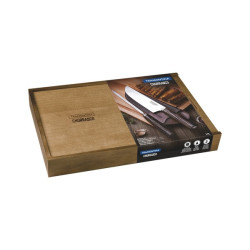 Нож для барбекю и мусат Tramontina Polywood с чехлом в подарочной коробке (29899/562)