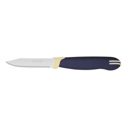 Набор из 2-х ножей для овощей Tramontina Multicolor с зубчиками 76 мм (23528/213)
