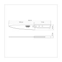 Нож поварской Tramontina Tradicional в блистере, 203 мм (22219/108а)
