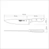 Поварской шеф-нож Tramontina Prochef 203 мм (24161/008)