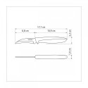 Нож шкуросъемный Tramontina Plenus серый 76 мм (23419/063)