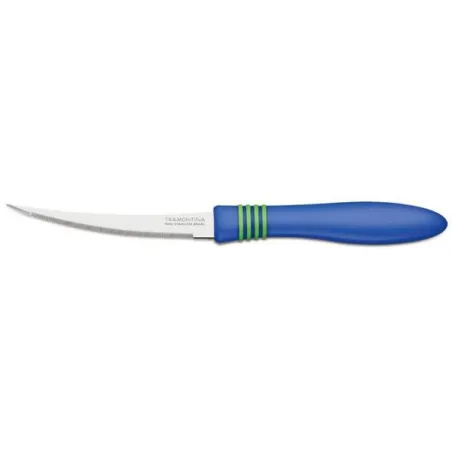 Набор из 2-х ножей для томатов Tramontina COR&COR 127 мм синяя ручка (23462/215)