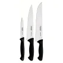 Набір з 3-х ножів Tramontina Premium black (24499/011)