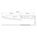 Нож поварский Tramontina Carbon 152мм (22953/006)