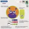 Набір дитячого посуду з 5 предметів Tramontina Baby Friends (23797/001)