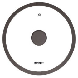 Скляна кришка Ringel Universal з силіконовим обідком 24 см (RG-9302-24)