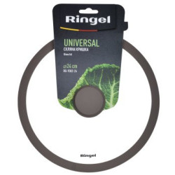 Стеклянная крышка Ringel Universal с силиконовым ободком 24 см (RG-9302-24)