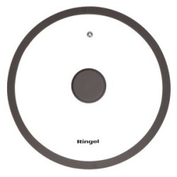 Скляна кришка Ringel Universal з силіконовим обідком 26 см (RG-9302-28)