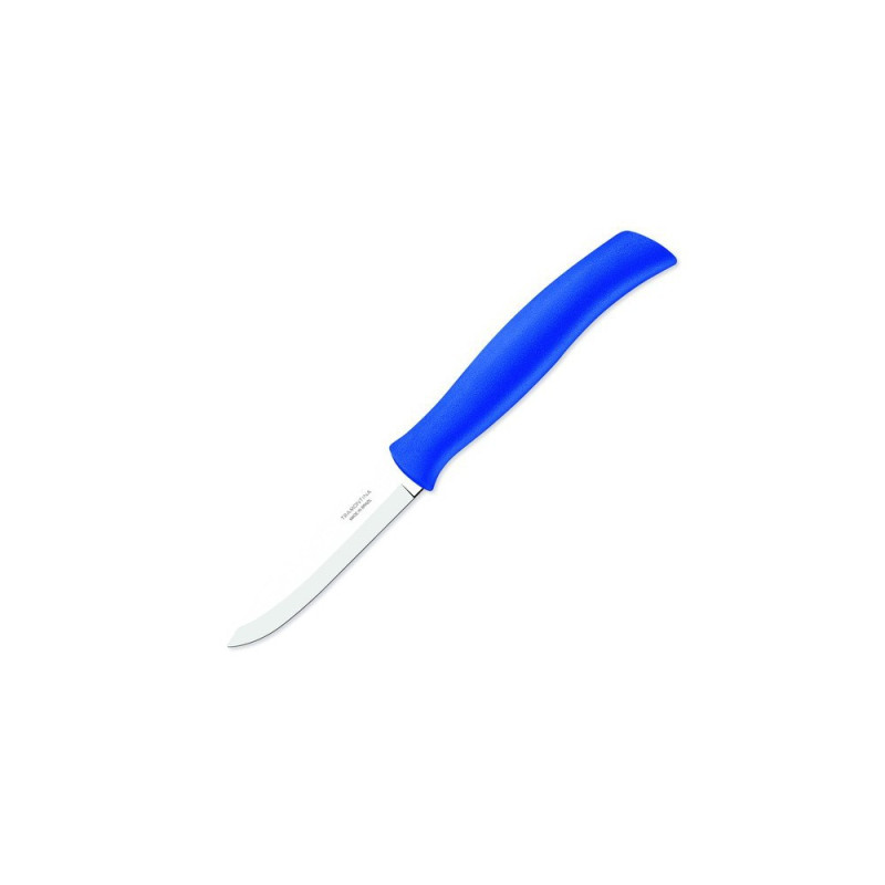 Ніж овочевий Tramontina Athus з блакитною ручкою 76 мм в блістері (23080/913)