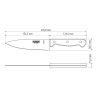 Поварской нож Tramontina Polywood, 152 мм (21131/196)