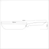 Чугунная сковорода с антипригарным покрытием Tramontina Trento 26 см (20836/026)