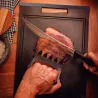 Дошка для оборобки Tramontina Churrasco чорна двобічна 43x30 см (25058/100)