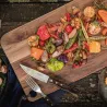 Набор вилка+нож 127 мм на 6 персон Tramontina Barbecue Polywood (Jumbo) орех (21199/996)