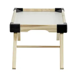 Столик - поднос с ножками Tramontina Small Tray Black 47,2x27,2x20 см складной (91390/108)
