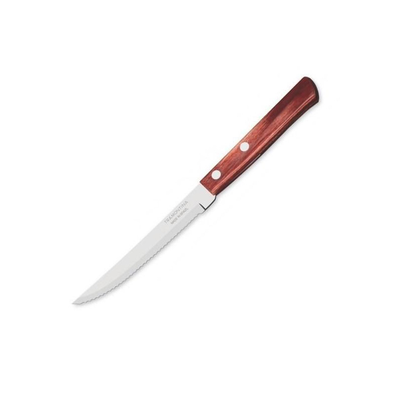 Нож для стейка Tramontina Polywood, красное дерево, 127 мм (21100/475)