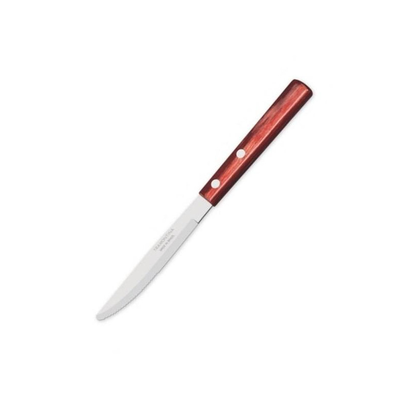 Нож столовый Tramontina Polywood, красное дерево, 102 мм (21101/474)
