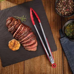 Універсальні щипці Tramontina Softta 339 мм з червоною ручкою (25857/171)