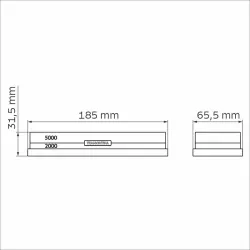 Точильний камінь  двохсторонній Tramontina Profio  (2000/5000) (24037/000)
