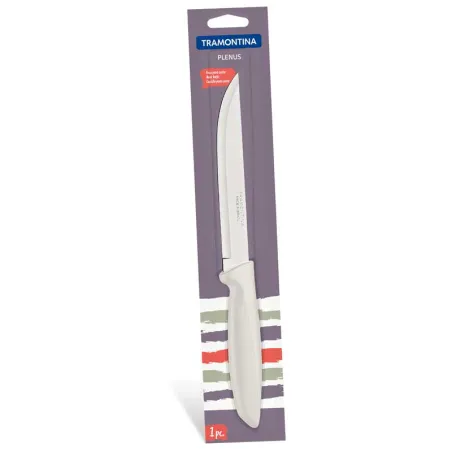 Ніж для м'яса Tramontina Plenus 152 мм світло-сірий в блістері (23423/136)