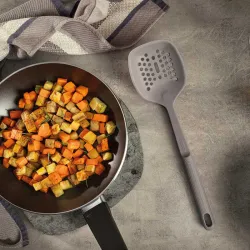 Шумовка силиконовая Tramontina Softta серая (25851/160)