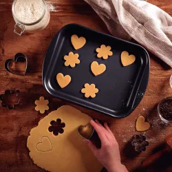 Прямоугольная форма для запекания Tramontina Brasil графит 227,3x20x3,5 см (20053/022)