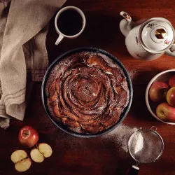 Кругла форма для випікання Tramontina Brasil 24 см графіт (20057/024)