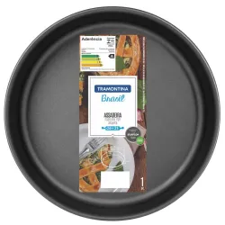 Кругла форма для випікання Tramontina Brasil 24 см графіт (20057/024)