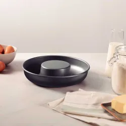 Круглая форма для кекса с отверстием Tramontina Brasil графит 24см графит (20060/024)