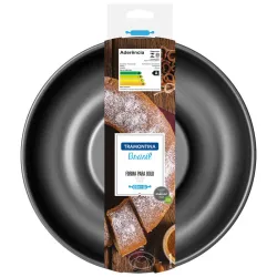 Круглая форма для кекса с отверстием Tramontina Brasil графит 24см графит (20060/024)