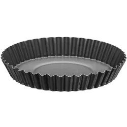 Рифленая форма для выпечки торта и киша Tramontina Brasil графит 26см графит (20056/026)