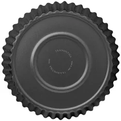 Рифленая форма для выпечки торта и киша Tramontina Brasil графит 24см графит (20056/024)