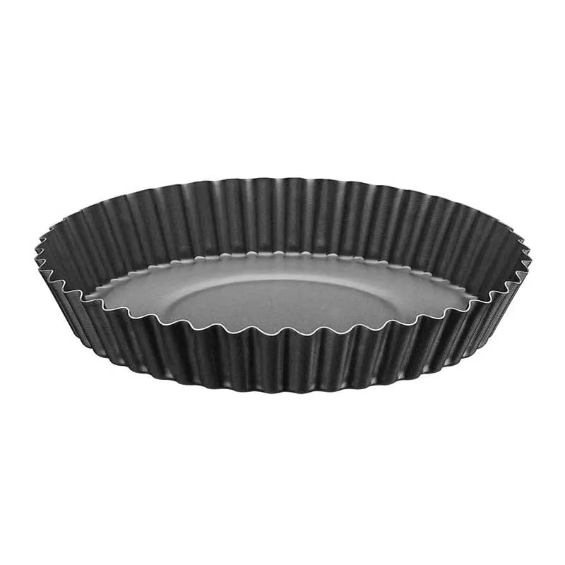 Рифленая форма для выпечки торта и киша Tramontina Brasil графит 24см графит (20056/024)