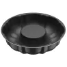 Кругла форма для пирога з отвором Tramontina Brasil 2,0л 24см графіт (20074/024)