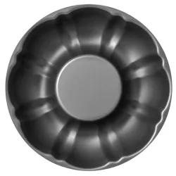 Кругла форма для пирога з отвором Tramontina Brasil 2,0л 24см графіт (20074/024)