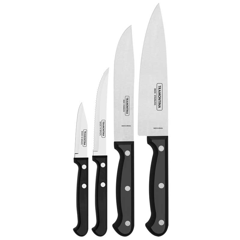 Набор ножей Tramontina Ultracorte, 4 предмета (23899/061)