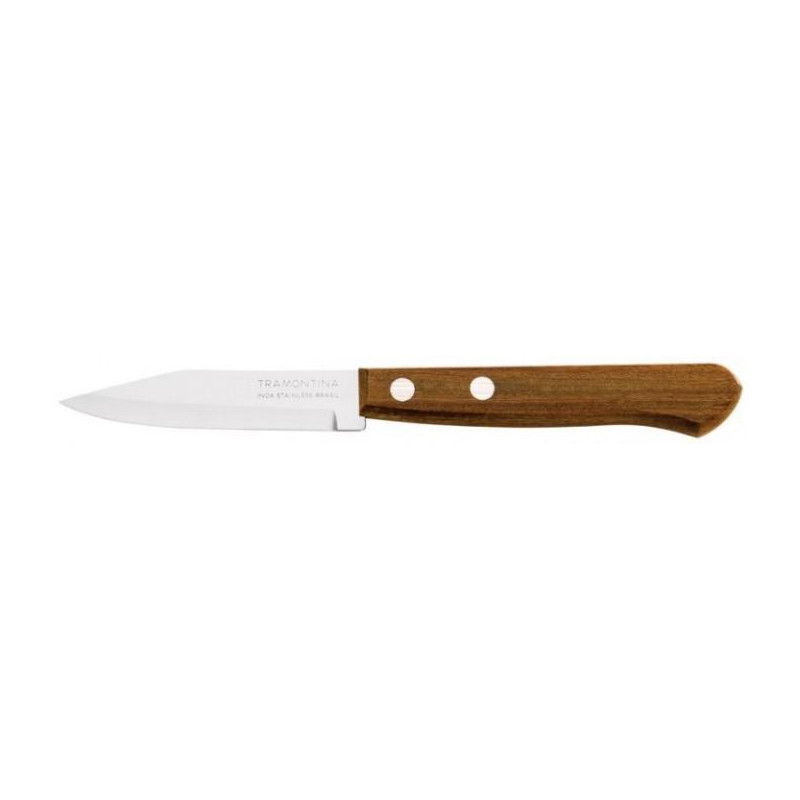 Нож для чистки овощей Tramontina Tradicional 8 см в блистере (22210/103)