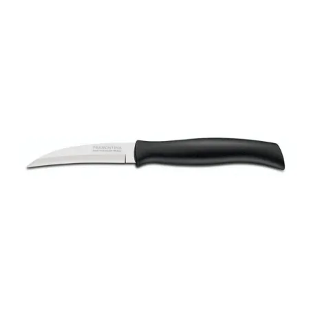 Овощной шкуросьемный нож Tramontina Athus black 76 мм в блистере (23079/103)