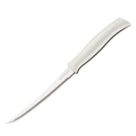 Нож для помидоров Tramontina Athus белый в блистере, 127 мм (23088/985)